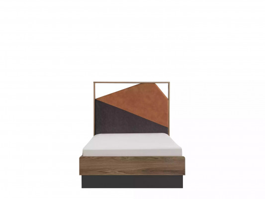 Kinderbed 100 cm bedframe kinderkamer houten bedframe grijs
