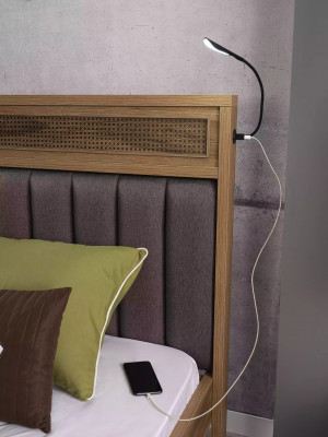 Bedframe Kindermöbel Bed Hout Bruin Eenpersoonsbed 100 cm Klassiek