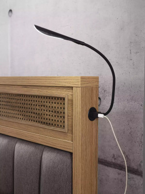 Bed houten bed met bedlade set jeugdbed hout bruin Set 3-delig