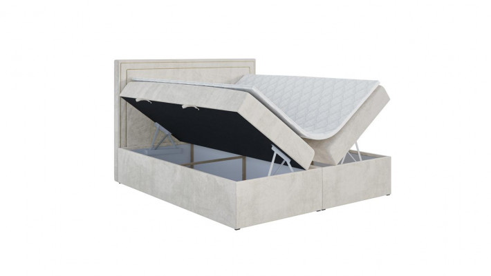 Modern bedbekleding ontwerp luxe dubbele meubels slaapkamer boxspringbed meubels
