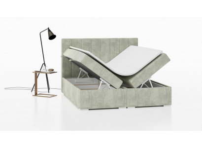 Luxe bed gestoffeerde meubels slaapkamer boxspringbed design tweepersoonsbed nieuw