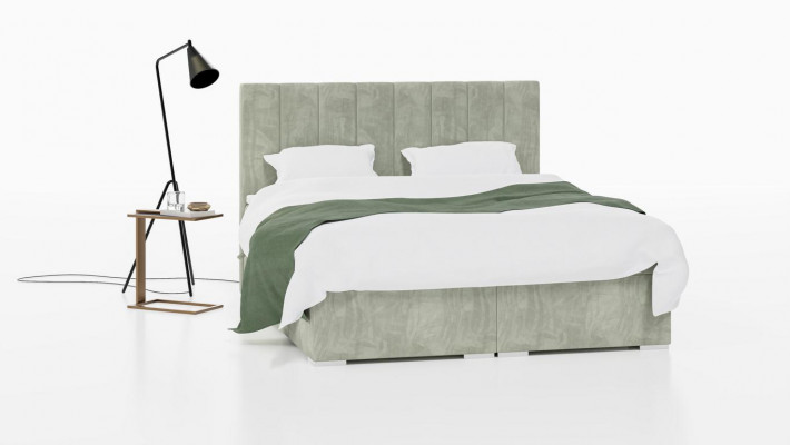 Luxe bed gestoffeerde meubels slaapkamer boxspringbed design tweepersoonsbed nieuw