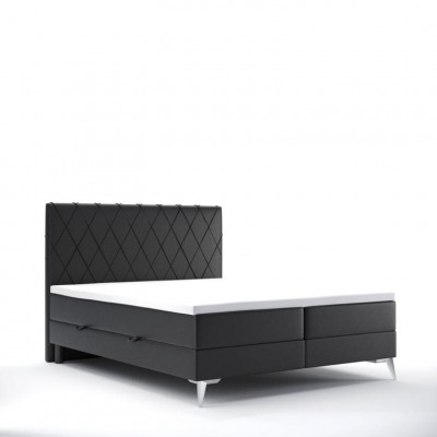 Slaapkamer Bed Luxe Meubels Bekleding Stof Modern Ontwerp Boxspringbed