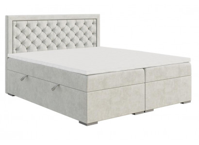 Slaapkamer bed luxe meubels stijl modern boxspringbed design tweepersoonsbed