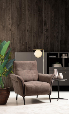 Luxury fauteuil woonkamer Nieuwe meubels Zits ontwerper gestoffeerde fauteuil Modern