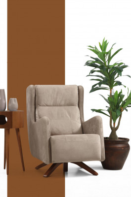 Eénzits Fauteuil Woonkamer Designer Meubels Modern Gestoffeerde Fauteuil