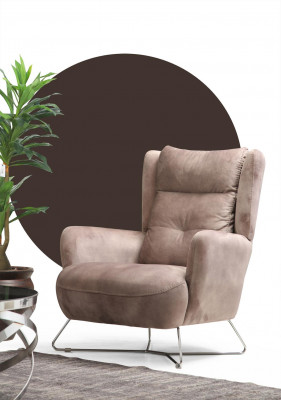 Luxe zitmeubels woonkamer fauteuil ontwerper modern textiel meubels bekleding stof
