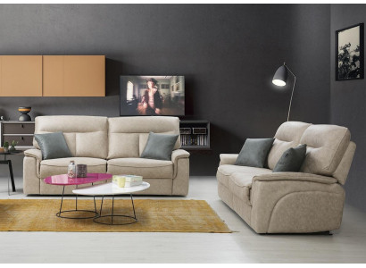 Compleet set 2-delige driezitsbank bankstel modern design woonkamer