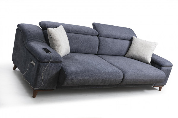 Woonkamer compleet 2-delig driezitsbank Modern Stoffen Fauteuil Nieuwe Meubels Bank