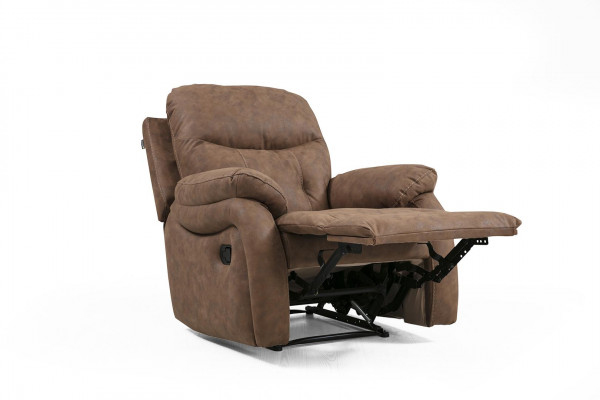 Woonkamer relax fauteuil luxe modern design zitmeubilair bekleding textiel