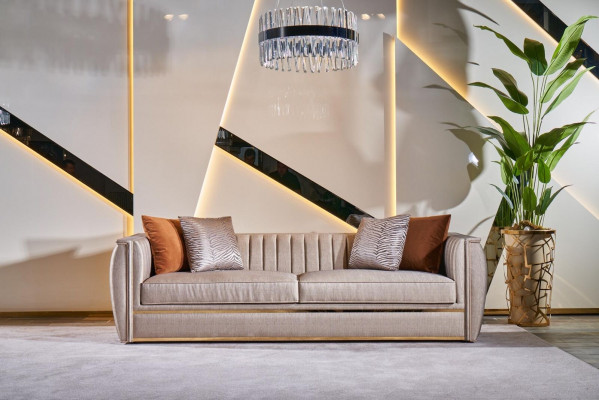 Luxe driezits bank 3-zitsbanken Modern designmeubilair Nieuw