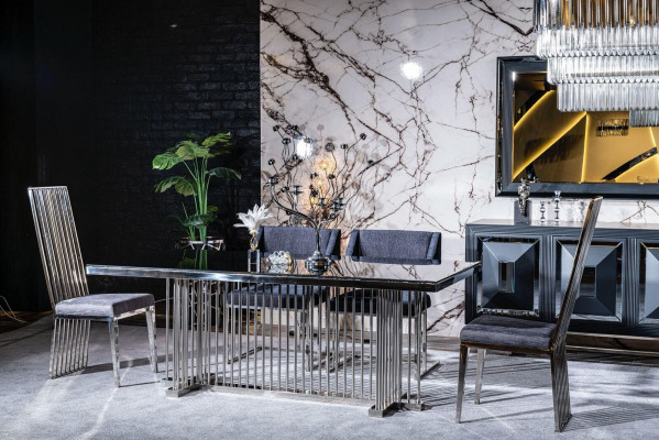 Eetkamer set tafel en 4 stoelen Eettafel Eettafelgroep Eettafelset Stoel