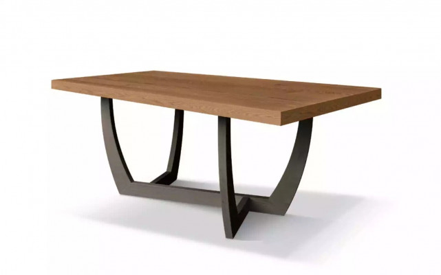 Eettafel 180 cm houten keukentafel Eettafels nieuw bruin Tafel modern Tafel