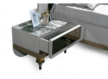 Luxe tafel nachtkastje ontwerp bijzettafel slaapkamer console tafels