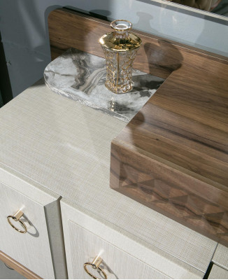 Meubels Slaapkamer Ontwerp Kaptafel Spiegel Hout Dressoir Console