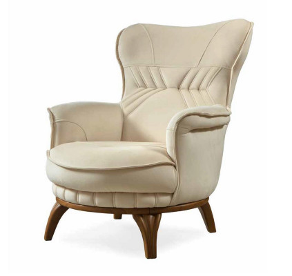 Fauteuil Luxe Design Textiel Woonkamer Klassieke Stijl Lounge Meubels