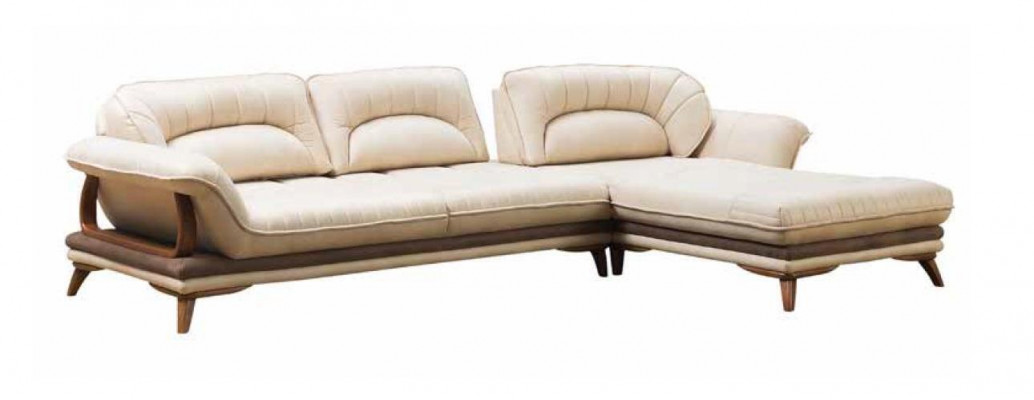 Woonkamer Textiel L-vorm bankstellen Witte hoekbank gestoffeerde meubels - Hoekbankstel