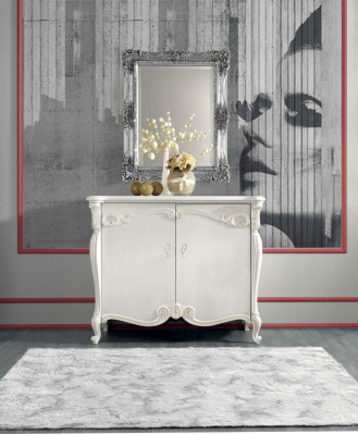 Ontwerp Klassiek dressoir houten dressoir Moderne dressoir hoge kast