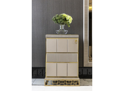 Kommode Beige Luxe Kast Elegante Commode Stijl Modern Meubels Mooi Nieuw