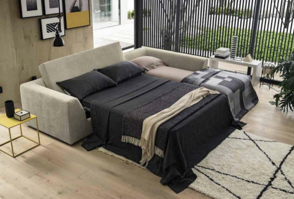 Luxe hoekbank L-vorm banken bank leer meubels banken stof design Nieuw alfitalia