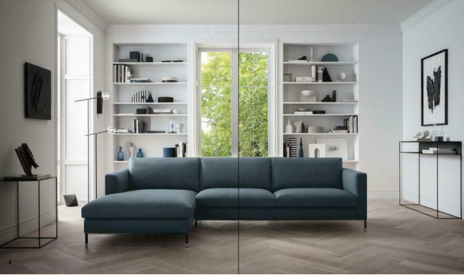 Leren bankstel woonlandschap hoekbank XXL gestoffeerde hoekstoel L-vorm woonkamer