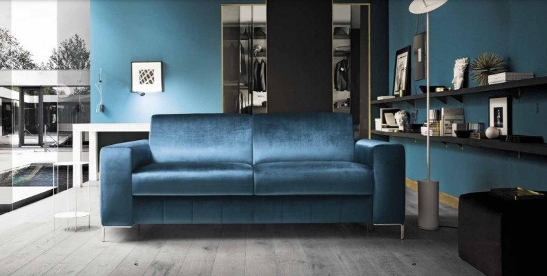 Ontwerp Driezitsbank Gestoffeerde Sofa 3-zitsbanken Kamermeubels Italiaanse Meubels
