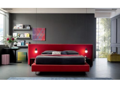 Ontwerp Luxe Tweepersoons Hotelbedden Stoffen Luxe Slaapkamerbed Italiaanse Meubels Nieuw