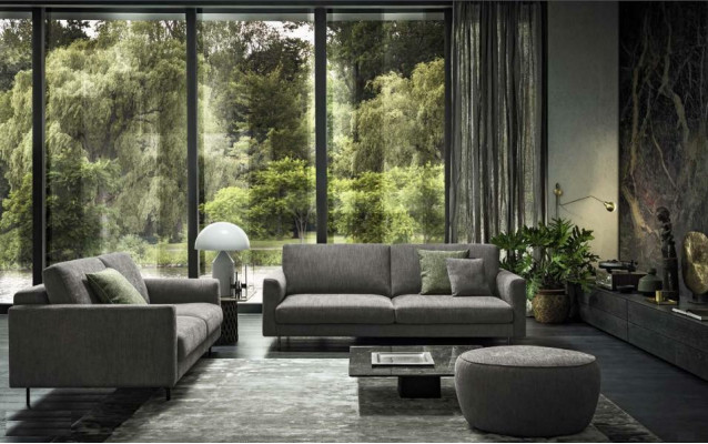 Luxe meubels woonkamer banken Bankstel 3-zits Modern alfitalia Banken Italië Nieuw