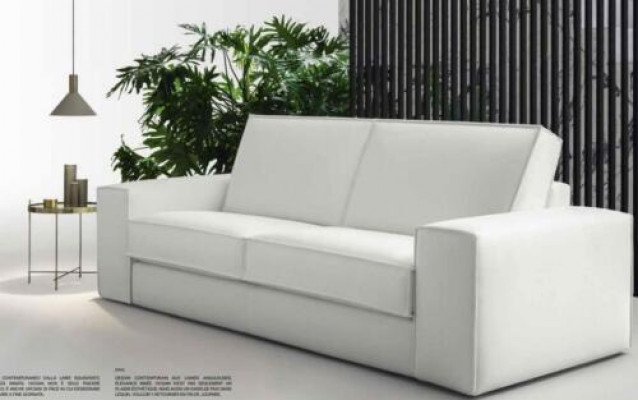 Bank 3-zits bank Bank Bekleding Lounge Club Bankstellen Banken Ontwerp Meubels Italiaans
