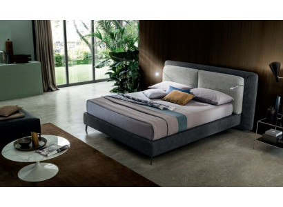 Dubbel hotelbedden slaapkamer textiel beddengoed ontwerp luxe hout Italië.