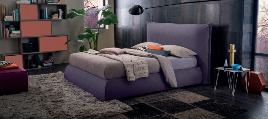 Designerbed 120x200cm Designer gestoffeerd bed Bed Bedden Tweepersoonsbed Huwelijksbed Nieuw