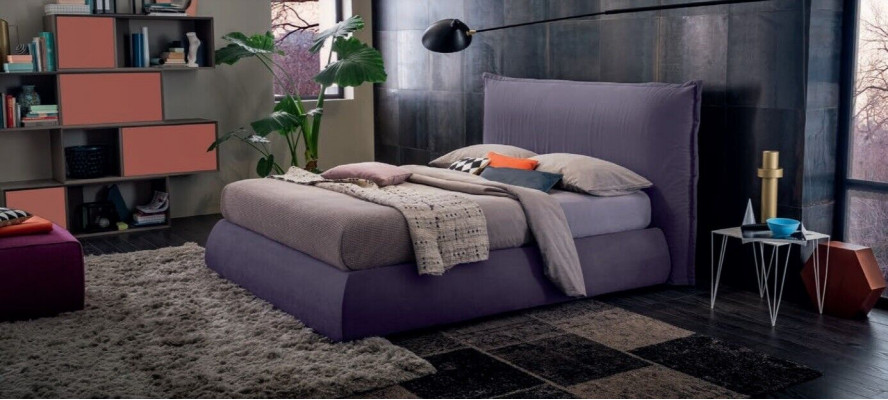 Designerbed 120x200cm Designer gestoffeerd bed Bed Bedden Tweepersoonsbed Huwelijksbed Nieuw