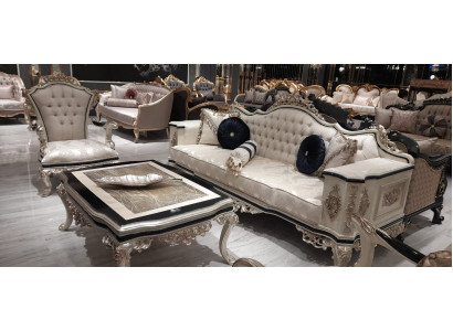 Luxe woonkamer bankstel set 3+1 met salontafel bankstel bank banken