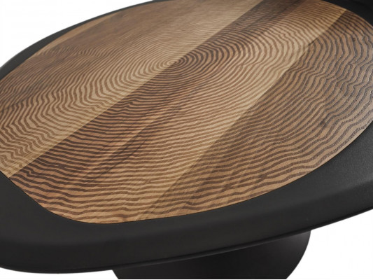 Ontwerper salontafel Bijzettafel Woonkamer Zwart Tafel Meubels Rond