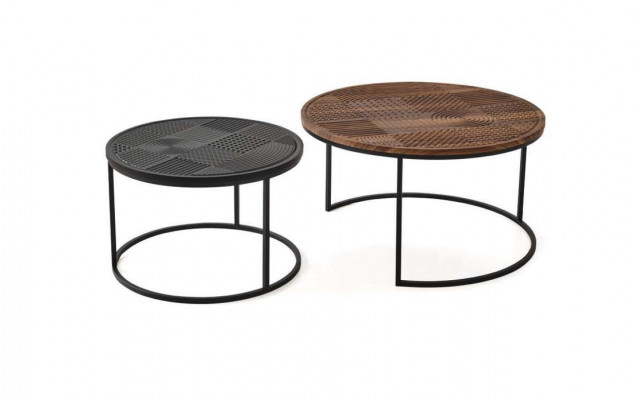 Salontafel bijzettafel design meubels tafel woonkamertafel zwart
