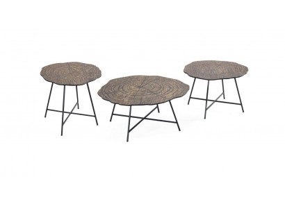 Salontafels woonkamertafel tafels bijzettafels salontafels 3-dlg.