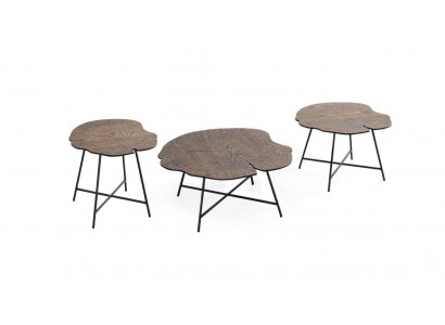 Salontafels Tafels Bijzettafels Woonkamer Set 3-delig Modern Luxe