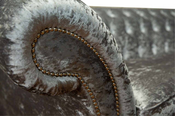 Vierzits bank Banken 4-zits Chesterfield woonkamer stof design stoel.