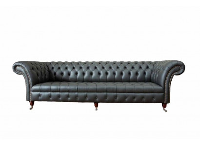 Luxe vierzitsbank 4 zits woonkamer Chesterfield Engels stofontwerp