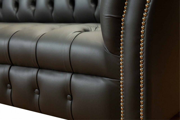 Luxe vierzitsbank 4 zits woonkamer Chesterfield Engels stofontwerp