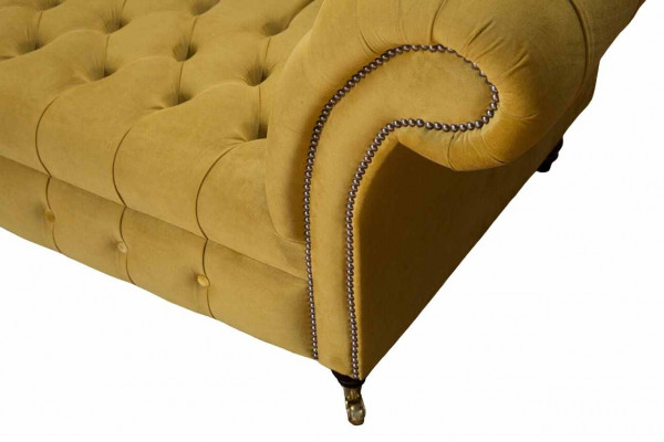 Chesterfield Textiel Bekleding Luxe Sofa Design Bank Sofa 4-zits Nieuw