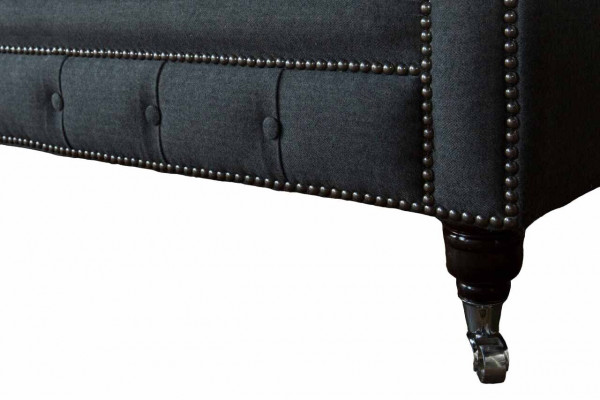 Design bankstel 4-zits bankstel textiel bekleding klassieke bankstellen Chesterfield