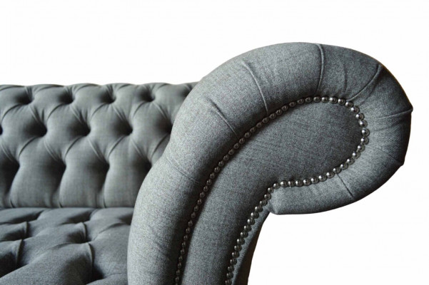 Grijs vierzitsbank stof woonkamer design banken gestoffeerde sofa's nieuw.