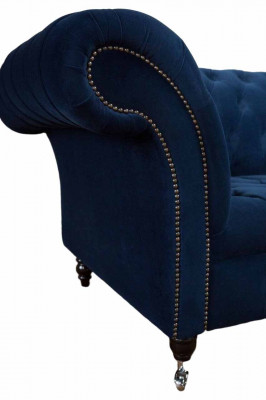 Sofa Chesterfield Banken 4-zitter Bank Bekleding Stof Woonkamer Meubels