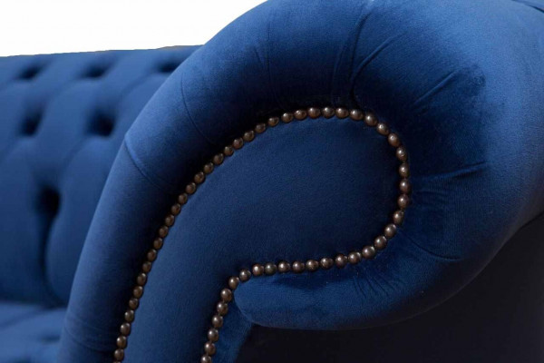 Chesterfield Grote Bankstel Bank Textiel Fluweel Gestoffeerde Banken 4-Zits Banken