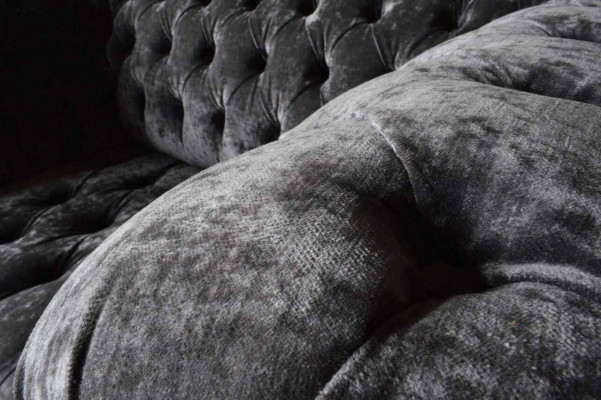 Vierzitterbank 4-zitsbanken Textiel Modern Design Stof Polyester Grijs