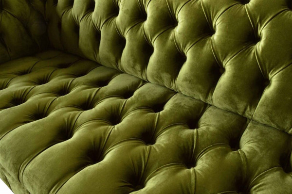 Ontwerp Chesterfield bankstel 3-zits Groen Bank Bekleding Bankstellen Woonkamer