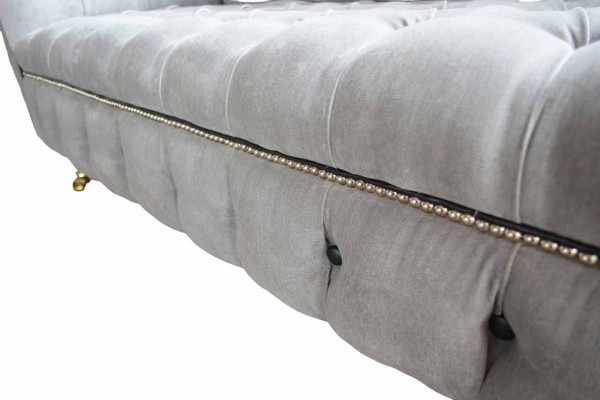 Chesterfield 3-zits bank zit textiel stoffen banken banken bank polster