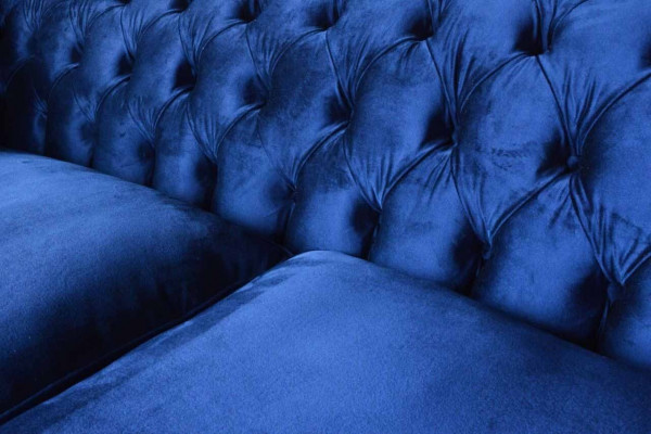 Chesterfield gevoerde banken Design Luxe bank 3-zits stof bank