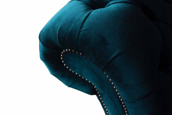 Designerbank 3-zits Chesterfield bankstel gestoffeerde banken designbank zitting